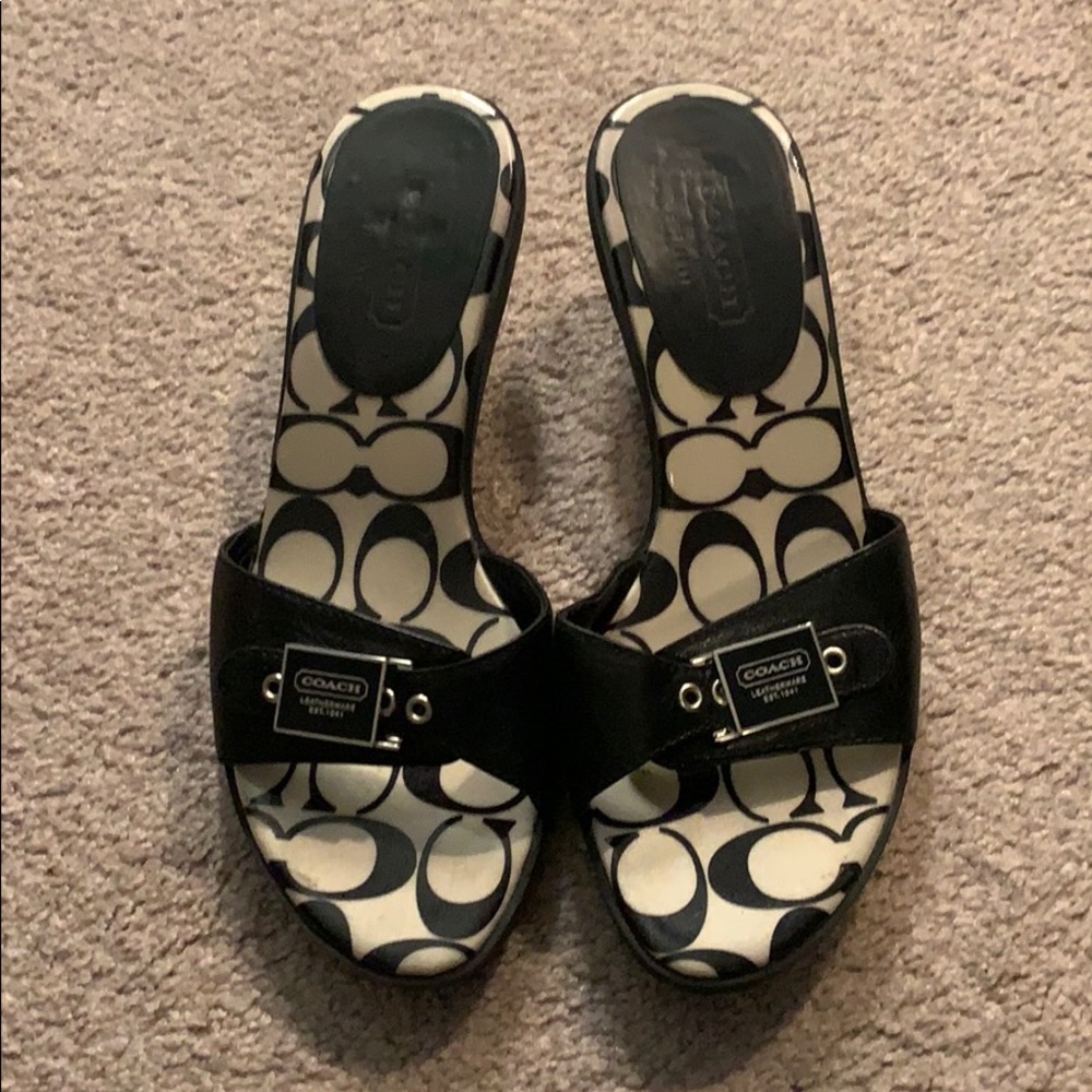 Coach size 7.5 heels